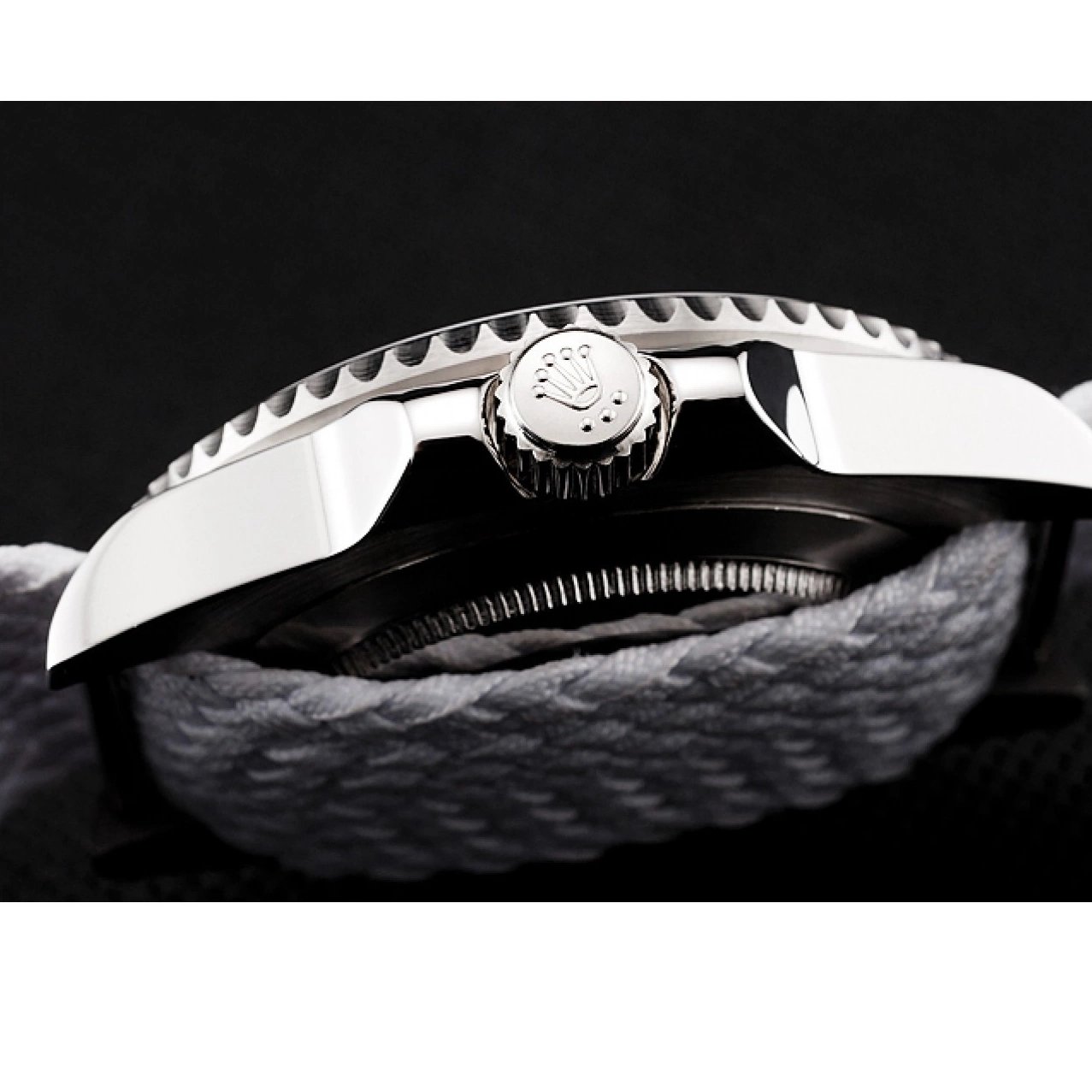 Aaa replica watch Fabric Rolex White Submariner White Bamford Dial Bracelet 1453867 0521